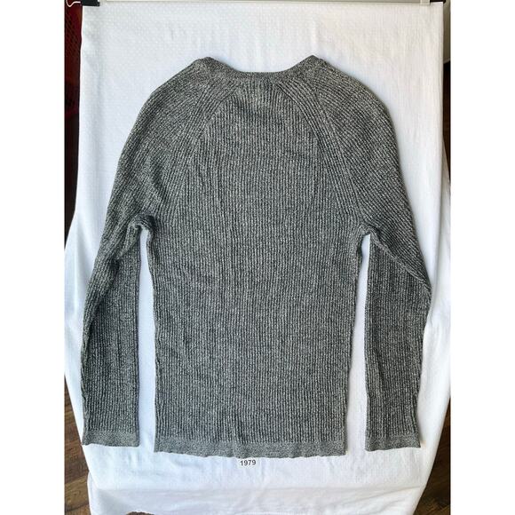 I.N.C Women’s Long Sleeve V-neck Knit Sweater size M, Gray - Picture 6 of 6